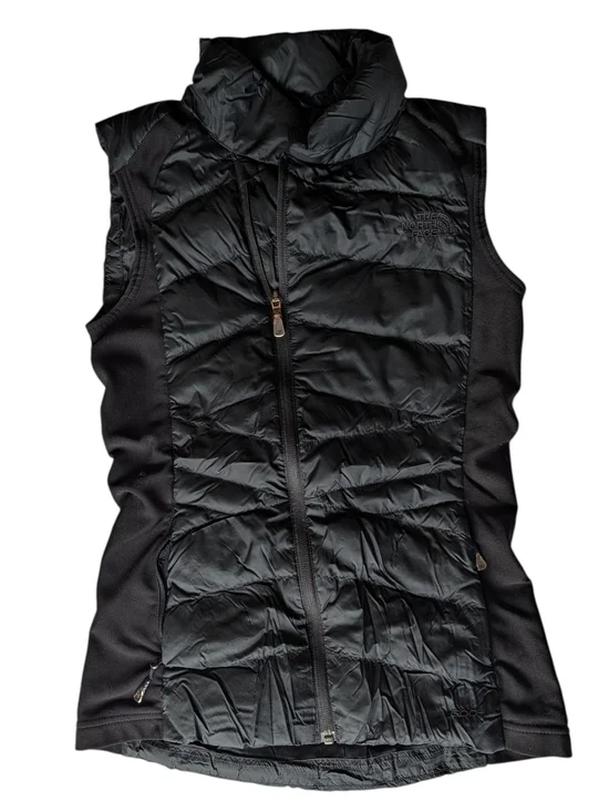 The North Face Black Quilted Hybrid Puffer Vest - Picture 3 of 7